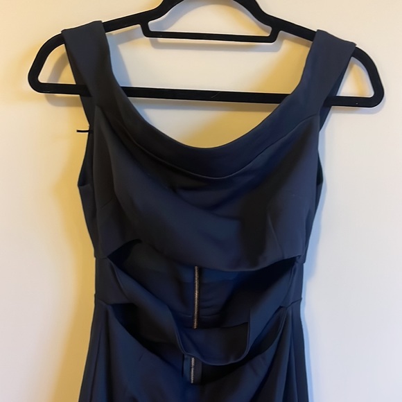 N/Nicholas Ponti Off Shoulder Strap Dress Navy Dress size 8 - Picture 6 of 7